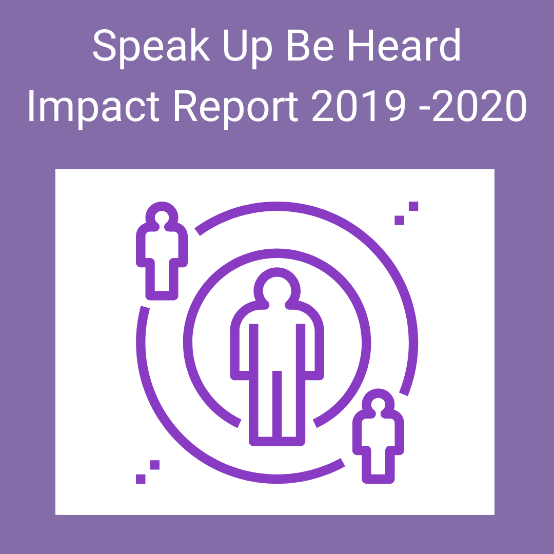 Speak Up Be Heard Impact