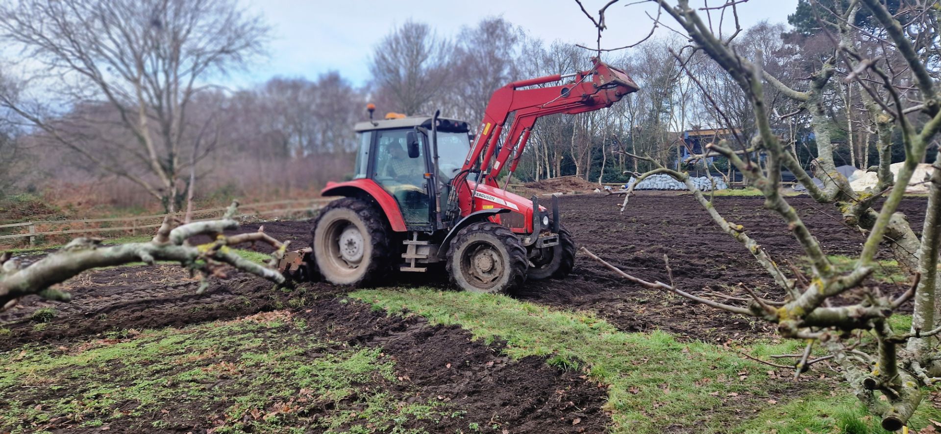 Tractor Driving