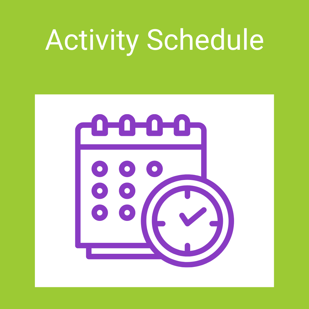 Activity Schedule