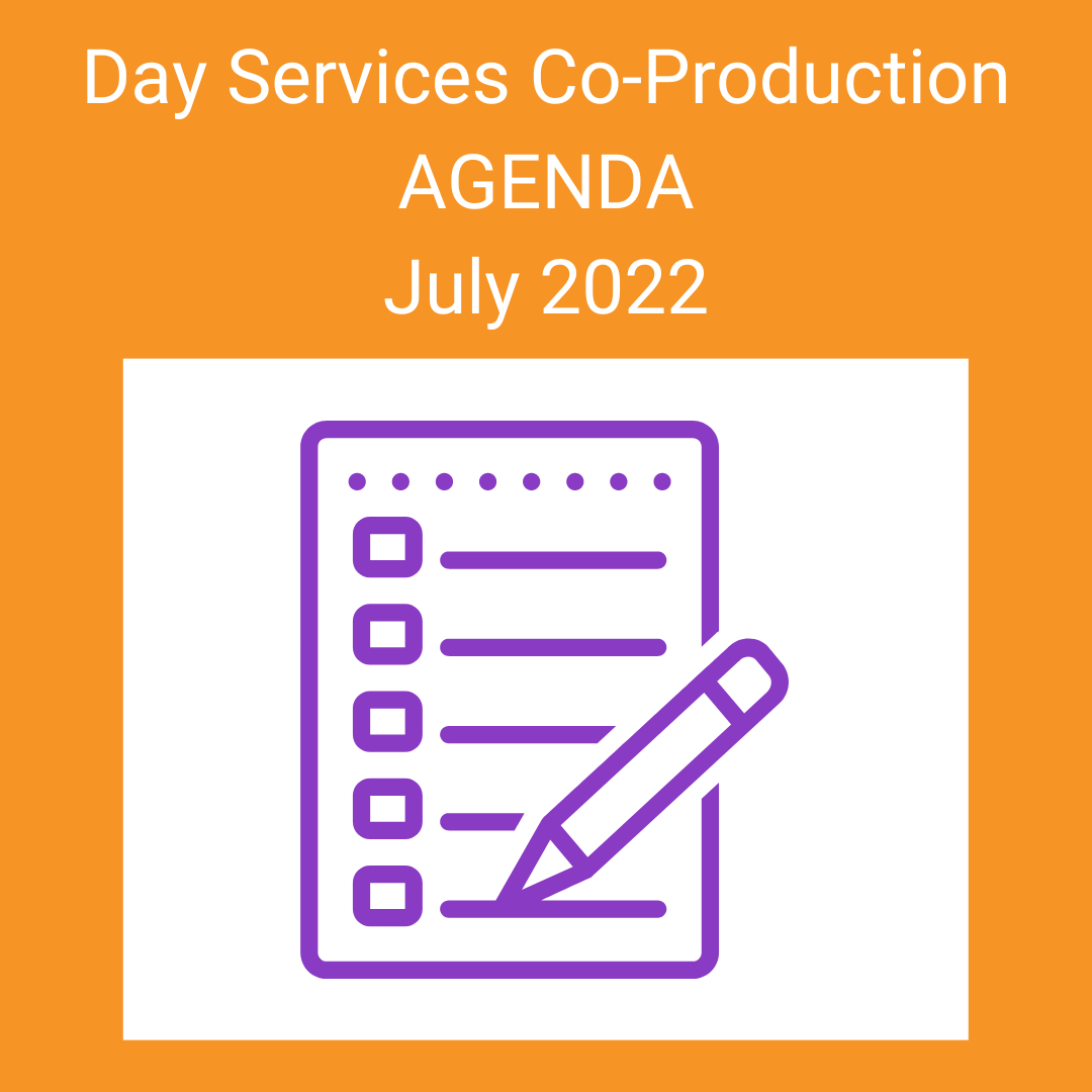 Co Production Group Agenda July 2022 1