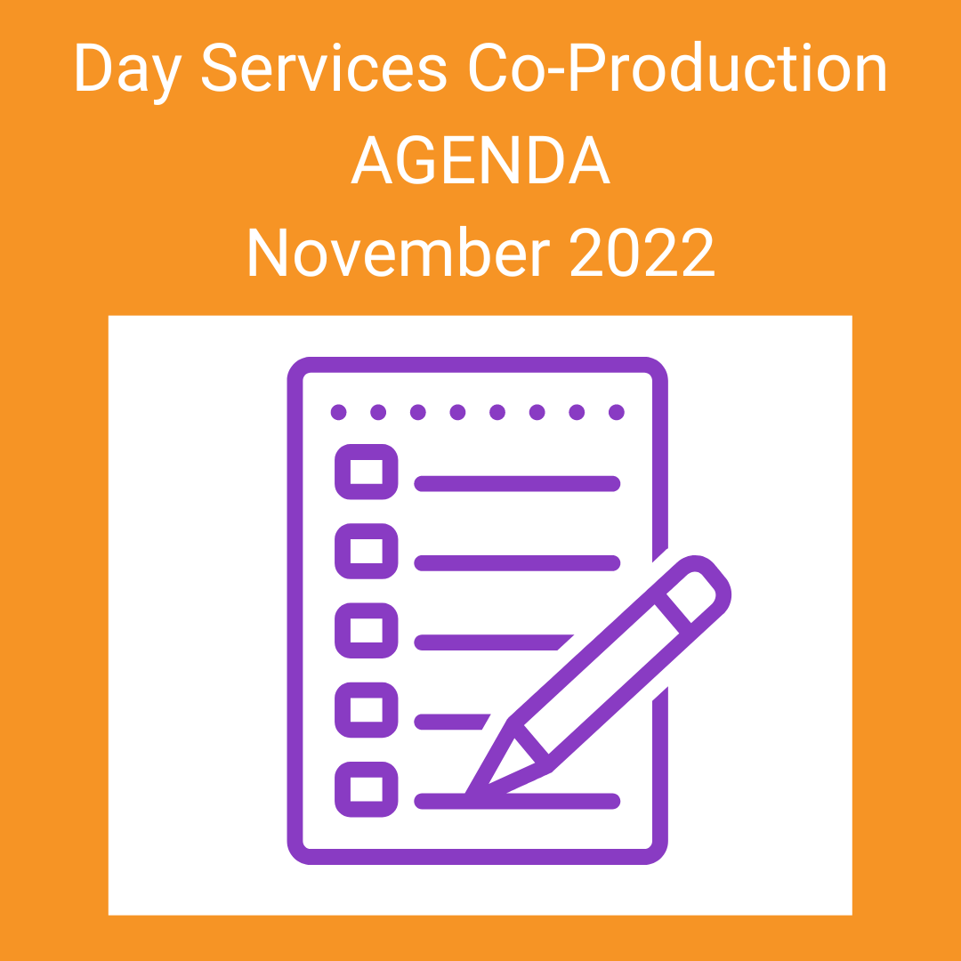 Co Production Group Agenda Nov 2022