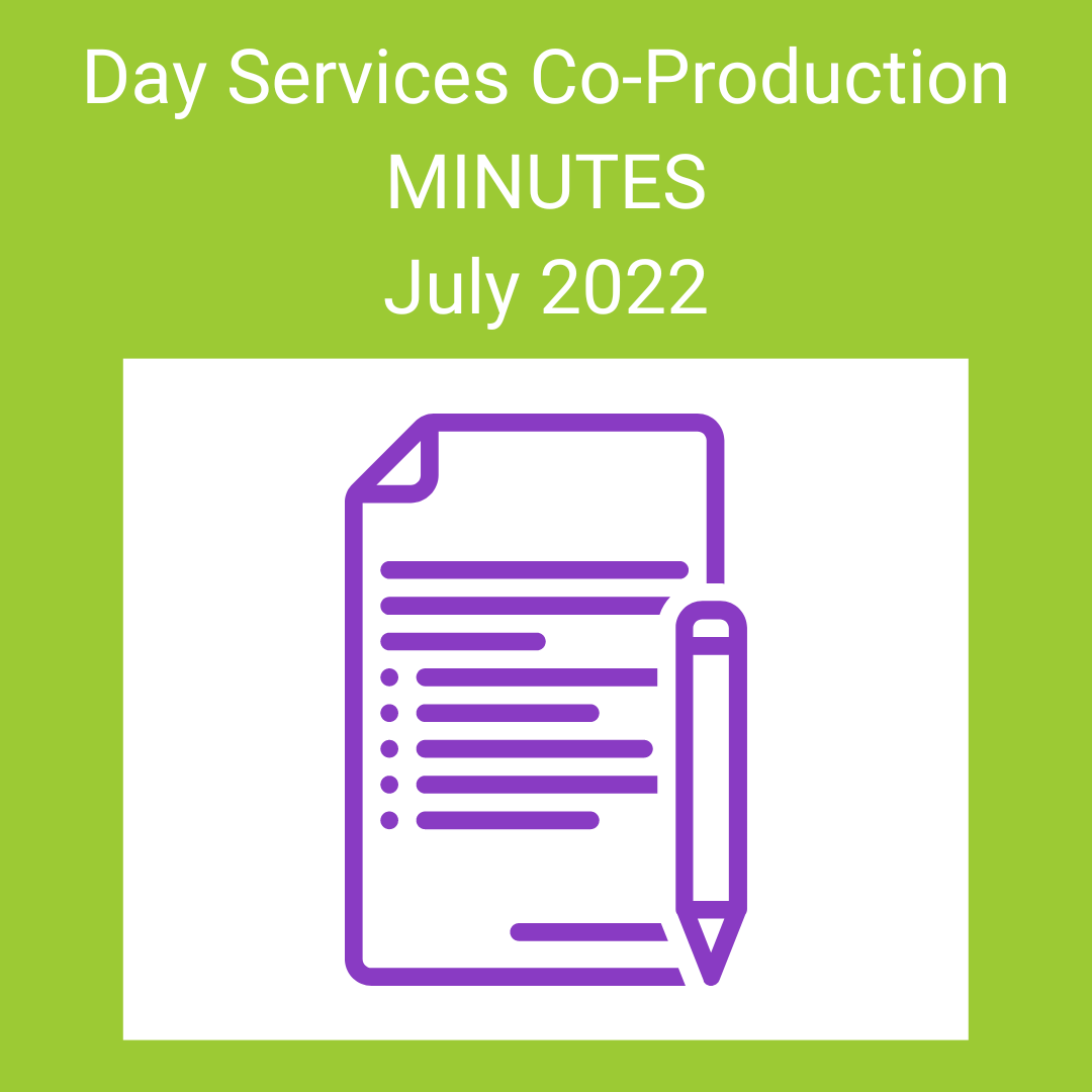 Co Production Group Mins July 2022