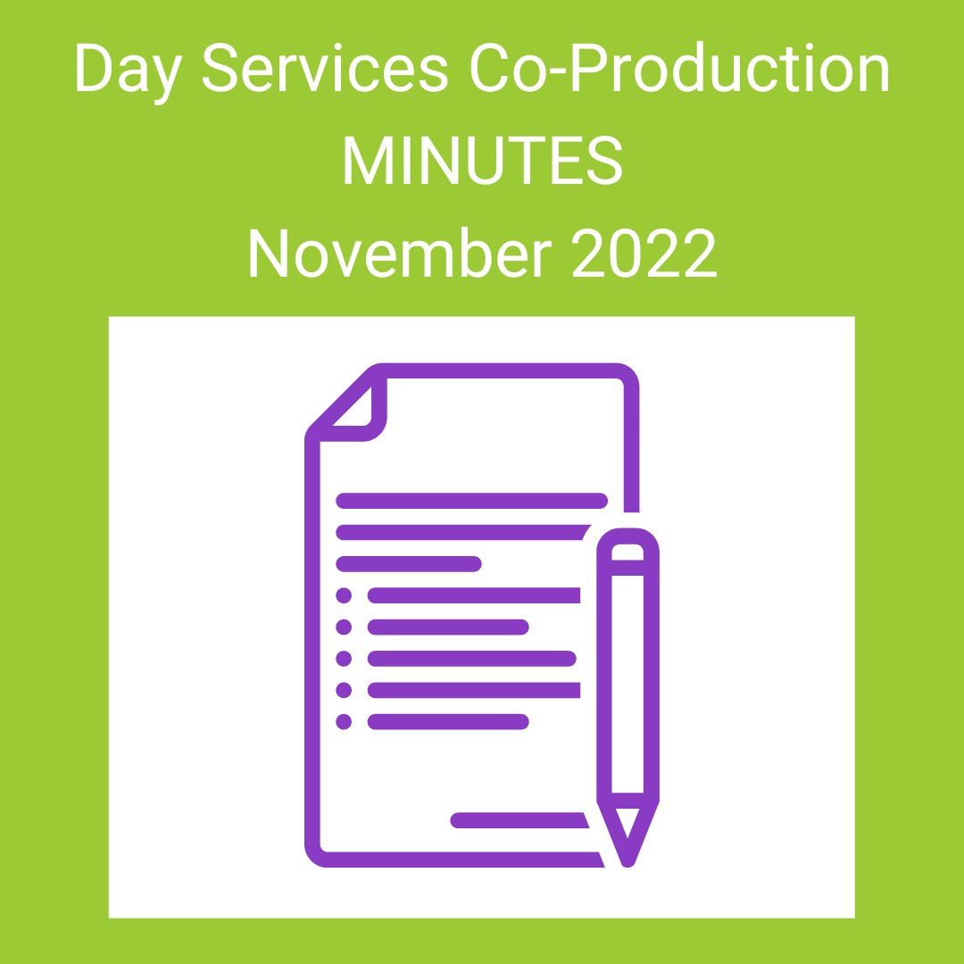 Co Production Group Mins Nov 2022