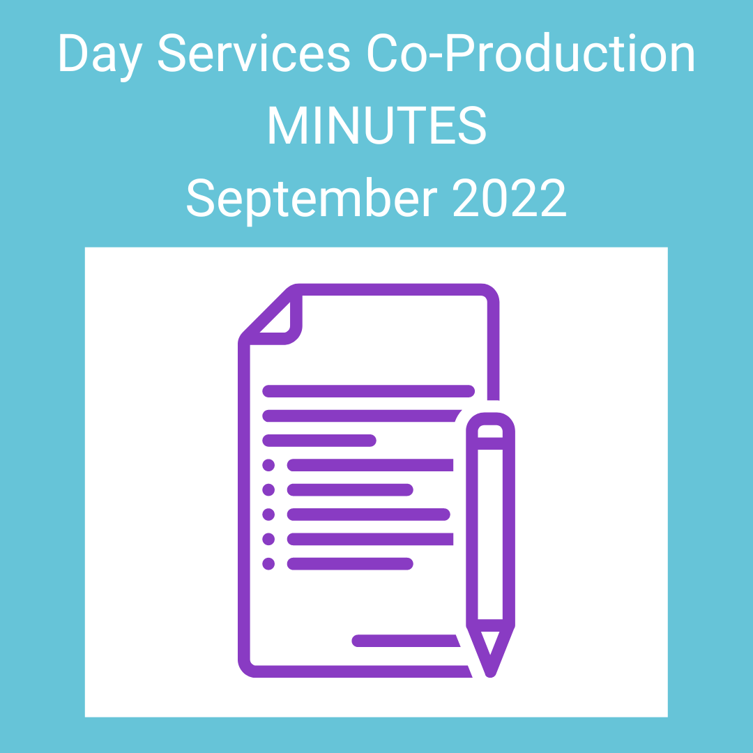 Co Production Group Mins Sept 2022
