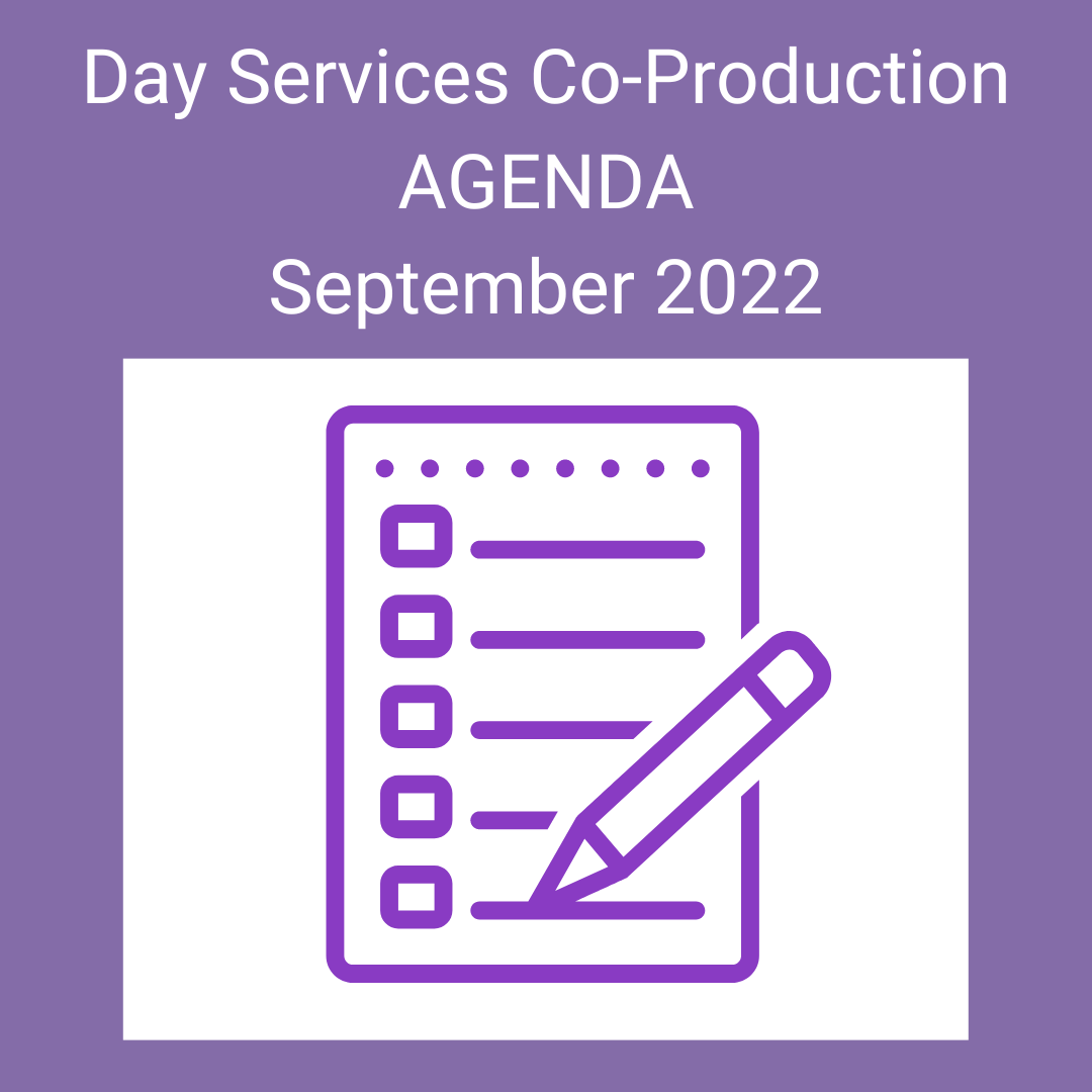Copy Of Co Production Group Agenda Sept 2022
